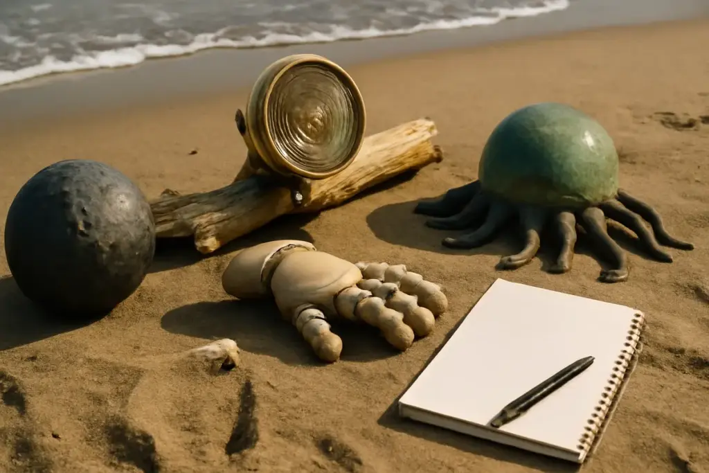 Oggetti misteriosi ritrovati sulla spiaggia: le scoperte più stranianti e documentate
