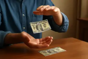 Dinero che sparisce e poi ricompare: racconti veri e la spiegazione logica che pochi sospettano