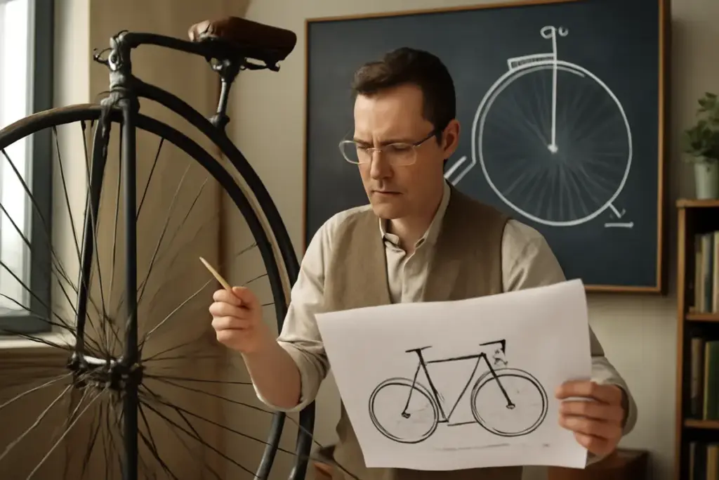 Perché i bicicli antichi avevano una ruota così grande? la logica ingegneristica e la curiosità alla base