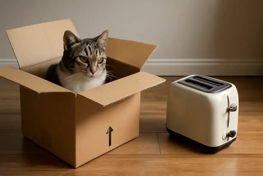 Il paradosso del gatto di Schrödinger fuori dalla fisica: esempi nella realtà che non ti aspetti