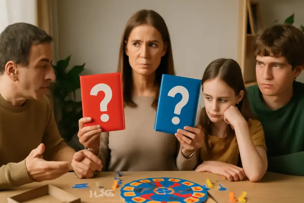Come scegliere il quiz giusto per una serata in famiglia? i consigli che evitano litigi e delusioni