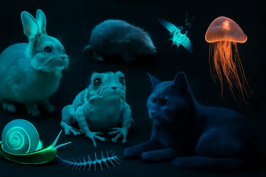 Animali bioluminescenti inaspettati: l’elenco di creature luminose che nessuno immagina